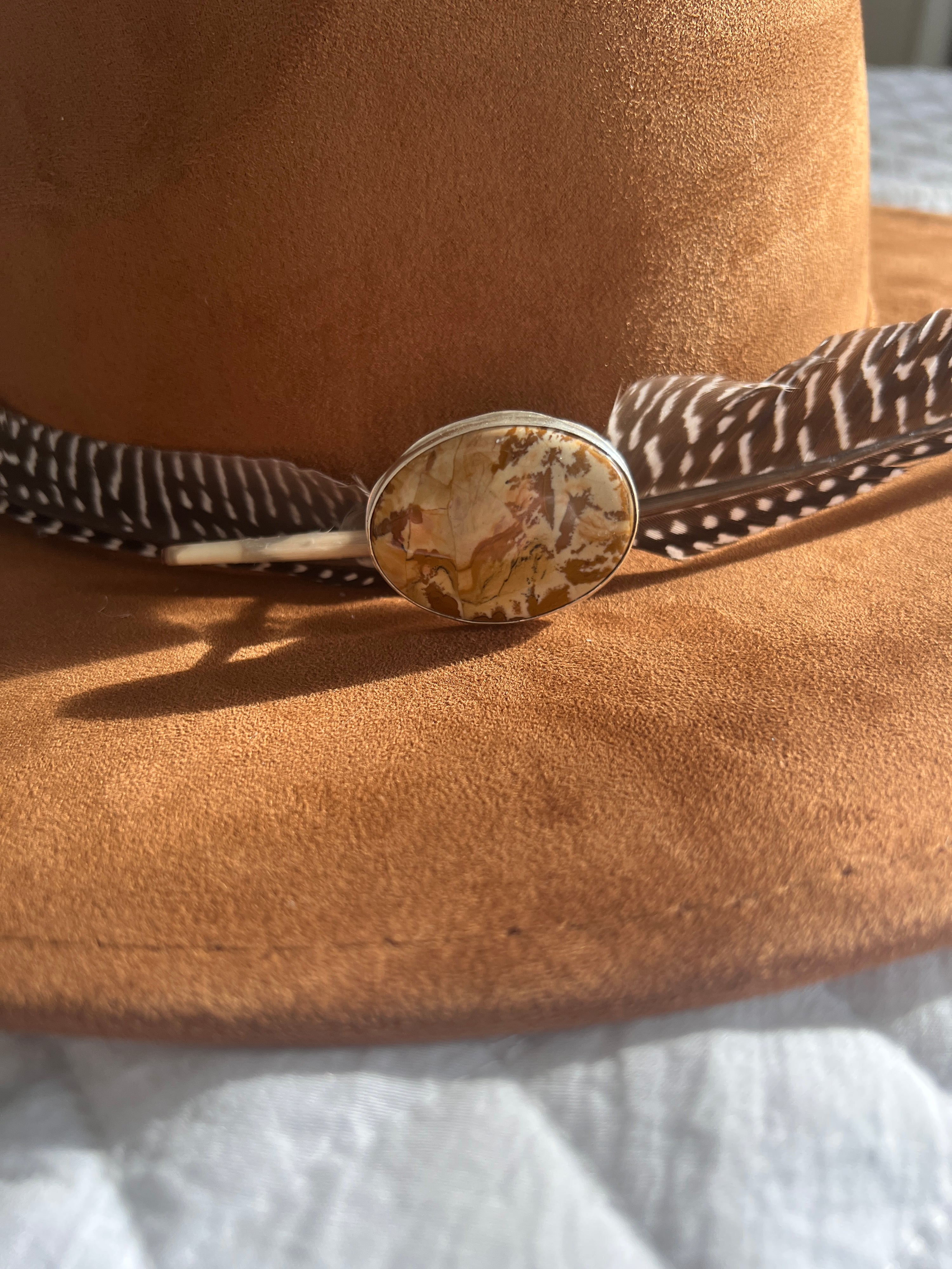 Large landscape Jasper hook