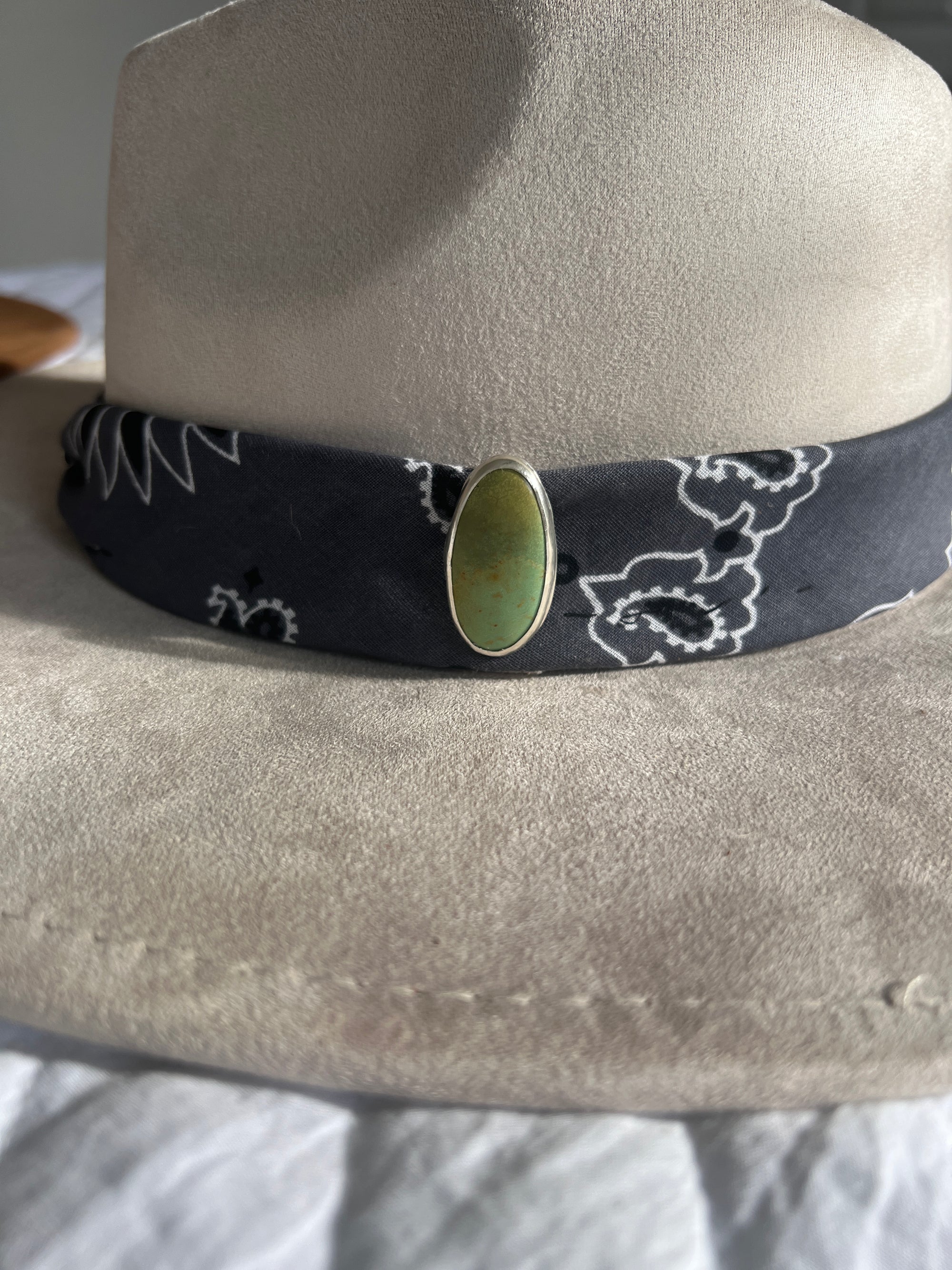 Soft green Turquoise hook