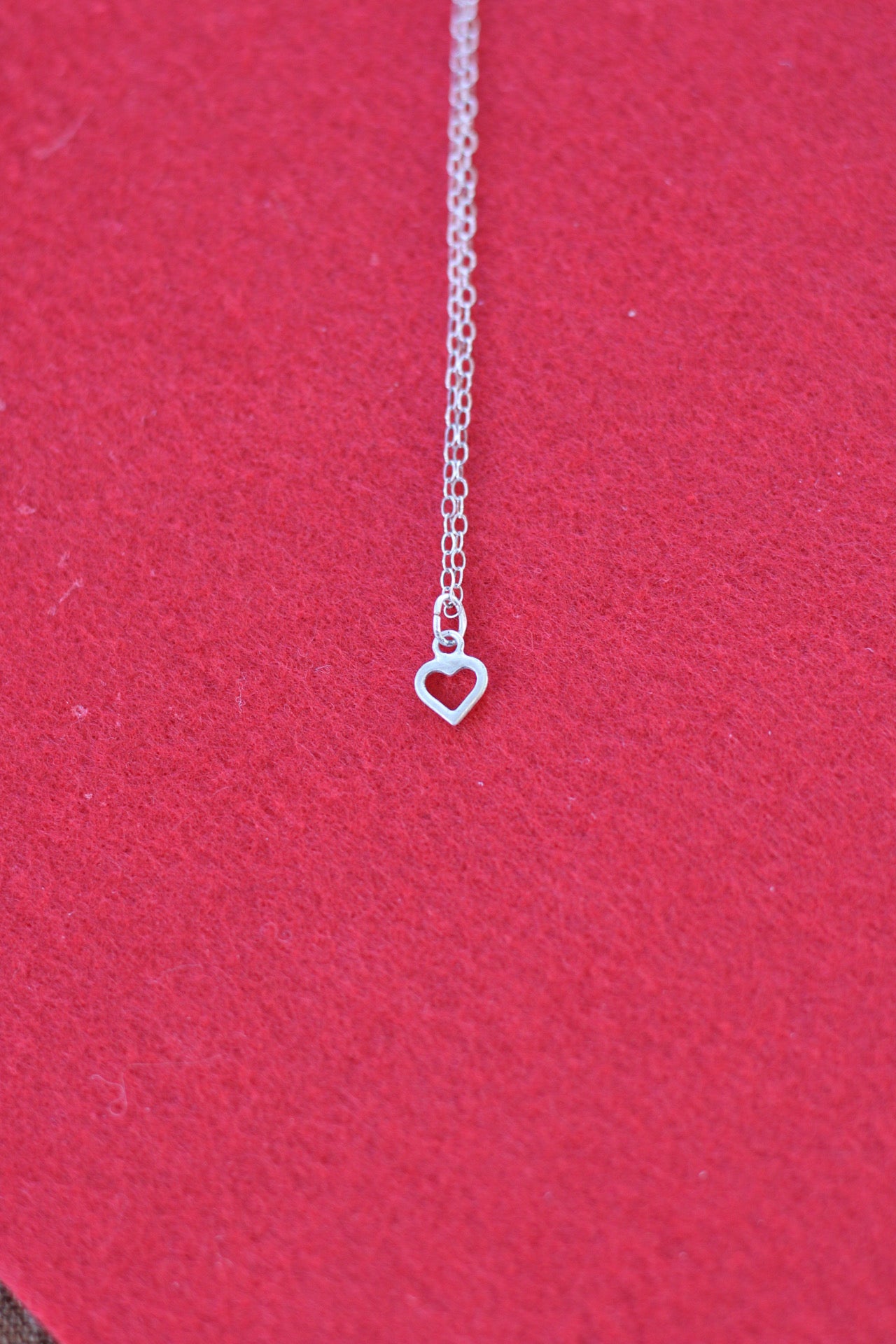 Hollow Heart Necklace Pendant only