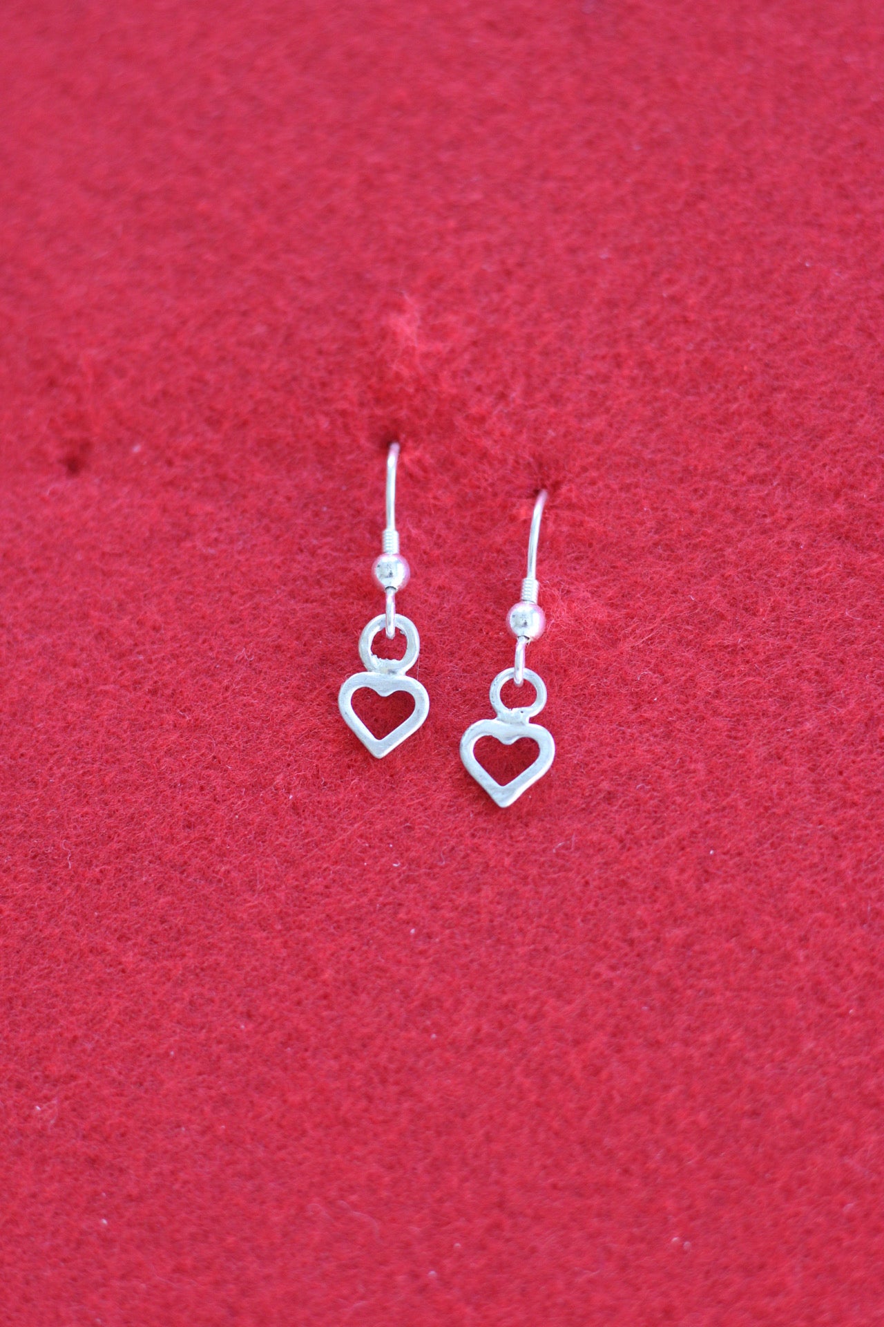 Hollow Heart Earrings