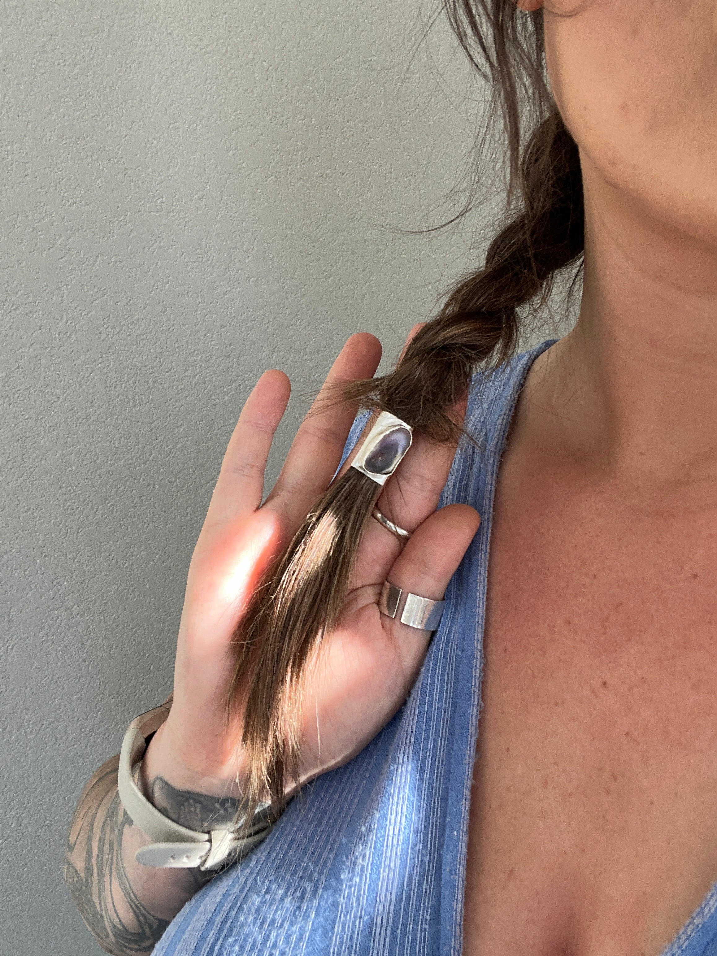 Shell Braid Holder