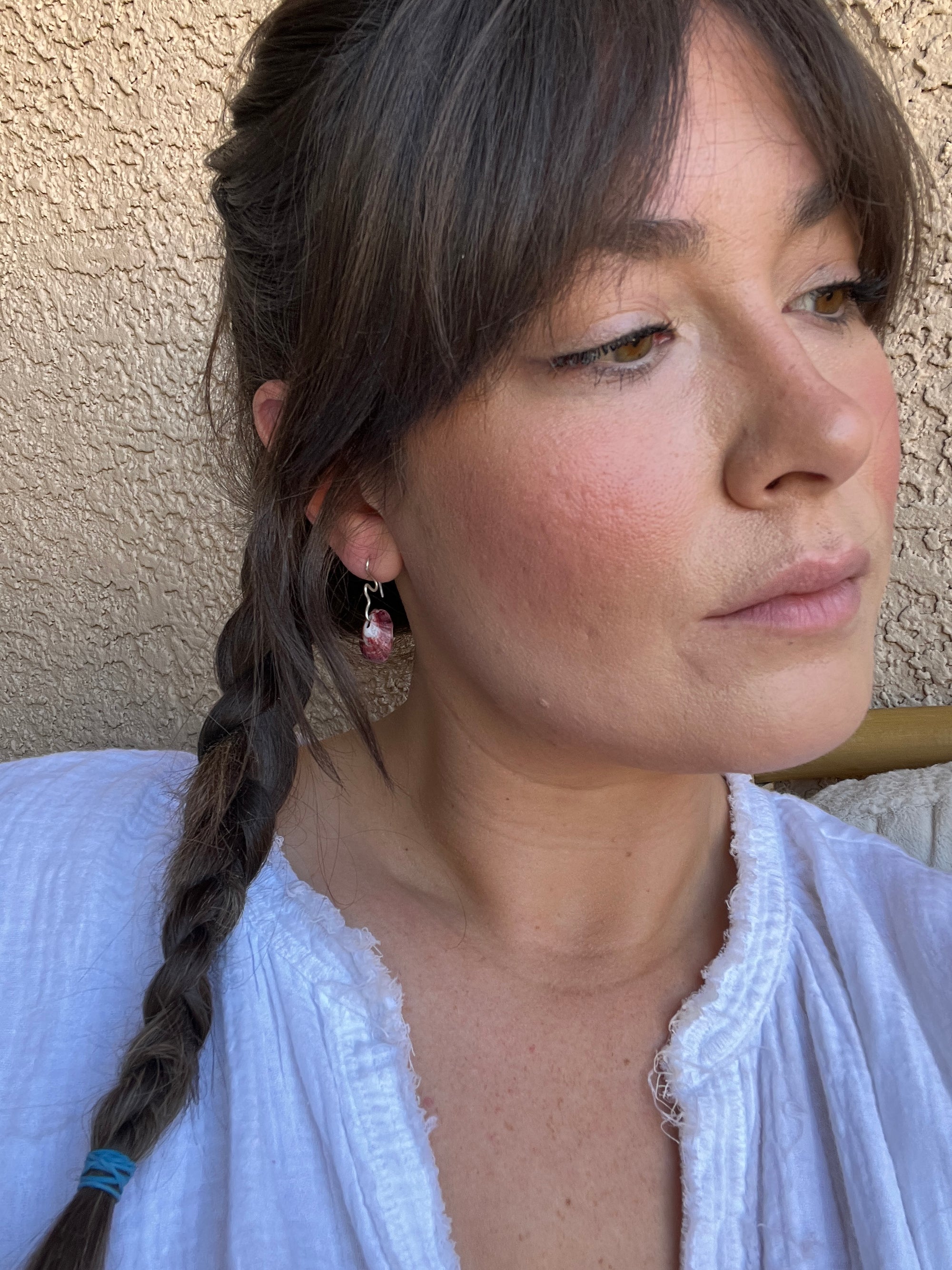Salted Halo Earrings