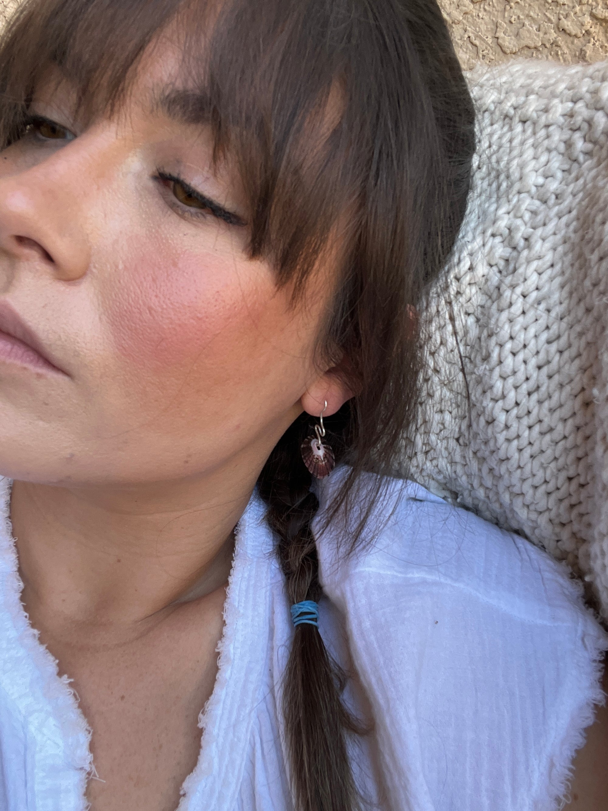 Salted Halo Earrings