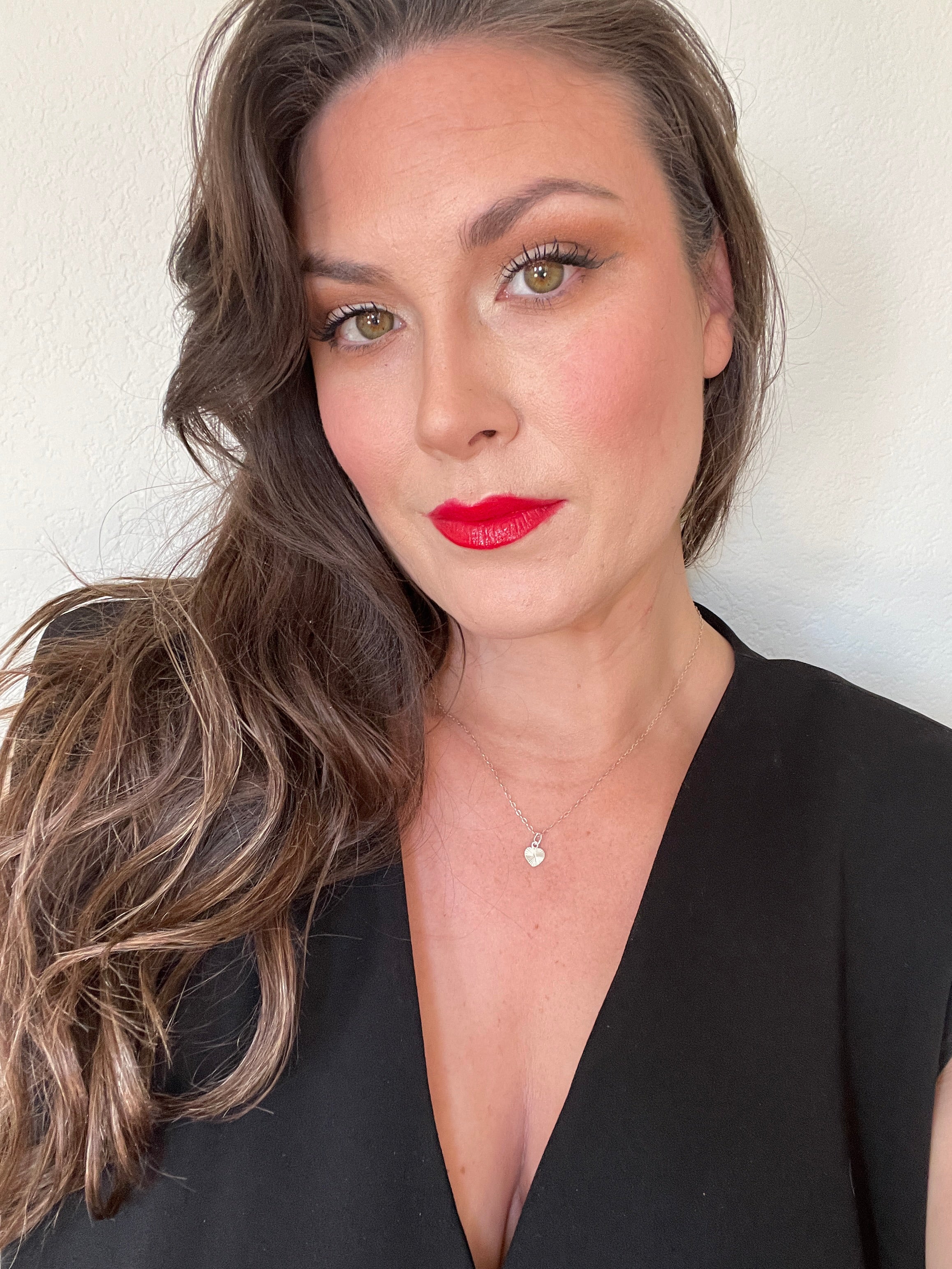 Disco Heart Necklace